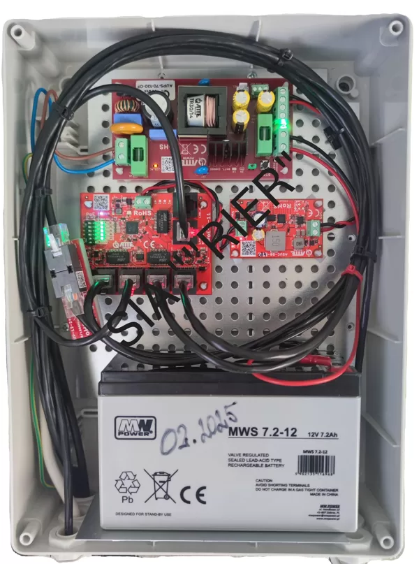 VIDEONOVĒROŠANA SISTĒMA 3.KAMERAS UN GSM/GPRS MODĒMS, PAREDZAMAIS AUTONOMAIS LAIKS 2-3 STU