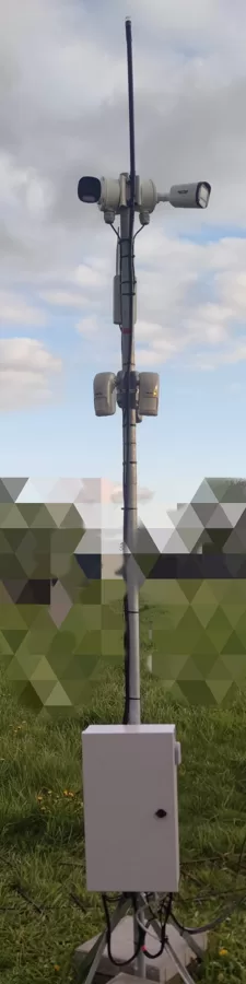 MOBĪLS PĀRVIETOJAMS APSADZES UN VIDEONOVĒROŠANAS IEKĀRTA